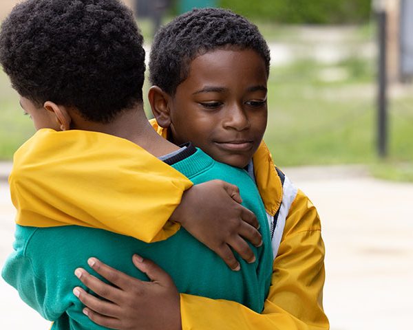 Blake Cameron James and Gian Knight Ramirez in Minhal Baig's WE GROWN NOW